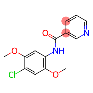 N-(4-chloro-2,5-dimethoxyphenyl)nicotinamide