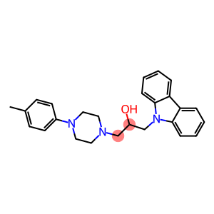 9H-Carbazole-9-ethanol, α-[[4-(4-methylphenyl)-1-piperazinyl]methyl]-