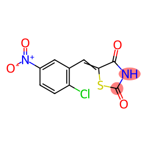 (5E)-5-(2-CHLORO-5-NITROBENZYLIDENE)-1,3-THIAZOLIDINE-2,4-DIONE