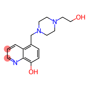5-[[4-(2-羟基乙基)-1-哌嗪基]甲基]-8-喹啉醇