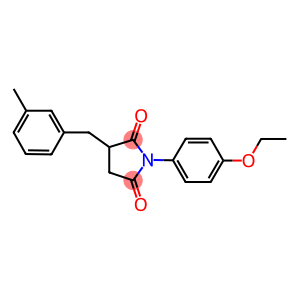 1-[4-(ethyloxy)phenyl]-3-[(3-methylphenyl)methyl]pyrrolidine-2,5-dione