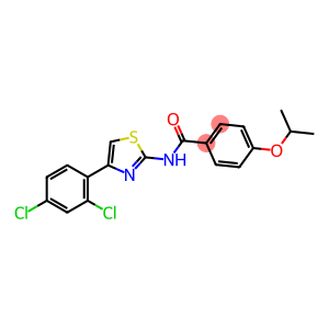 Benzamide, N-[4-(2,4-dichlorophenyl)-2-thiazolyl]-4-(1-methylethoxy)-