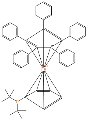 1,2,3,4,5-五苯基-1'-(二叔丁基膦)二茂铁