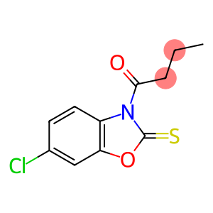 1-(6-Chloro-2-thioxo-2,3-dihydrobenzo[d][1,3]oxazol-3-yl)-1-butanone