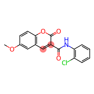 N-(2-chlorophenyl)-6-methoxy-2-oxo-2H-chromene-3-carboxamide