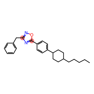 3-benzyl-5-[4-(4-pentylcyclohexyl)phenyl]-1,2,4-oxadiazole