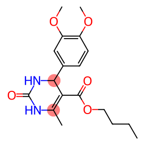 butyl 4-(3,4-dimethoxyphenyl)-6-methyl-2-oxo-1,2,3,4-tetrahydro-5-pyrimidinecarboxylate