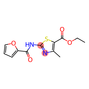 ethyl 2-[(furan-2-ylcarbonyl)amino]-4-methyl-1,3-thiazole-5-carboxylate