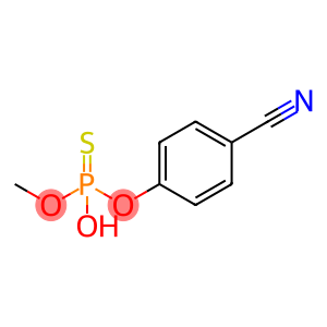 Phosphorothioic acid, O-(4-cyanophenyl) O-methyl ester
