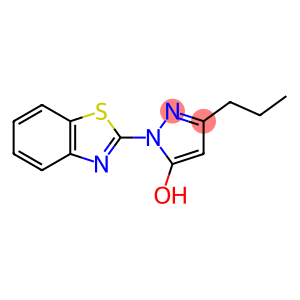 1-(1,3-benzothiazol-2-yl)-3-propyl-1H-pyrazol-5-ol