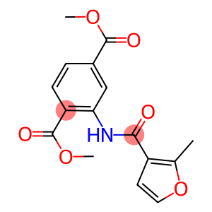 dimethyl 2-[(2-methyl-3-furoyl)amino]terephthalate