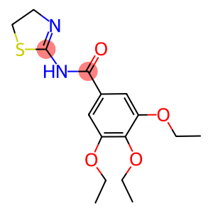 N-(4,5-dihydro-1,3-thiazol-2-yl)-3,4,5-triethoxybenzamide