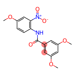 3,5-dimethoxy-N-(4-methoxy-2-nitrophenyl)benzamide