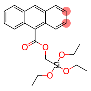 9-Anthracenecarboxylic acid, (triethoxysilyl)methyl ester