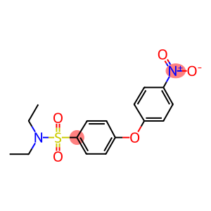 N,N-diethyl-4-{4-nitrophenoxy}benzenesulfonamide