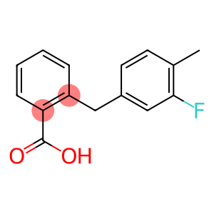 2-(3-FLUORO-4-METHYLBENZYL)BENZOIC ACID