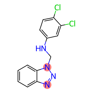 N-(1H-1,2,3-benzotriazol-1-ylmethyl)-3,4-dichloroaniline