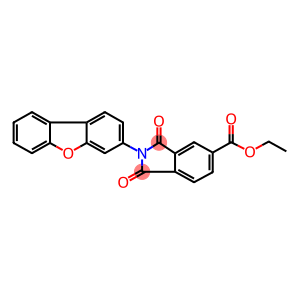 ethyl 2-dibenzo[b,d]furan-3-yl-1,3-dioxo-5-isoindolinecarboxylate