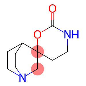 Spiro[1-azabicyclo[2.2.2]octane-3,6-[6H-1,3]oxazin]-2-one, tetrahydro- (9CI)