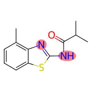 2-methyl-N-(4-methyl-1,3-benzothiazol-2-yl)propanamide