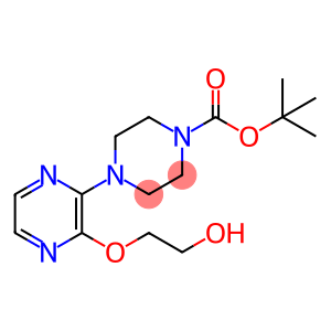 2-[3-(4-叔丁氧羰基-1-哌嗪基)-2-吡嗪氧基]乙醇