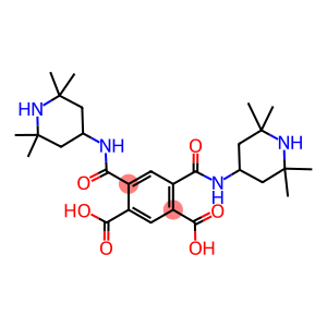 4,6-bis{[(2,2,6,6-tetramethyl-4-piperidinyl)amino]carbonyl}isophthalic acid