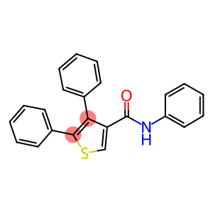 N,4,5-triphenyl-3-thiophenecarboxamide