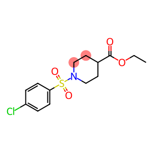 ethyl 1-[(4-chlorophenyl)sulfonyl]piperidine-4-carboxylate