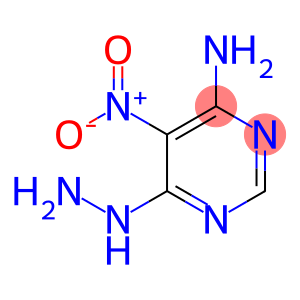 6-hydrazinyl-5-nitro-pyrimidin-4-amine