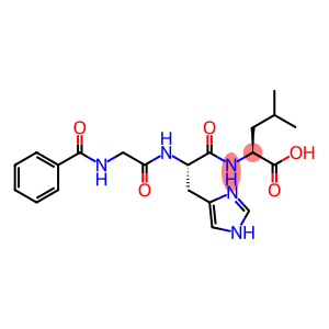 Hippuryl-L-histidyl-L-leucine