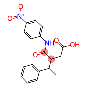 3-({4-nitroanilino}carbonyl)-4-phenylpentanoic acid