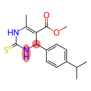 methyl 4-methyl-6-[4-(propan-2-yl)phenyl]-2-sulfanyl-1,6-dihydropyrimidine-5-carboxylate