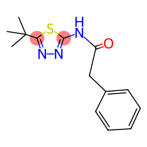 N-(5-tert-butyl-1,3,4-thiadiazol-2-yl)-2-phenylacetamide