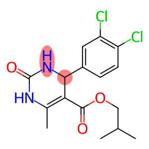 2-methylpropyl 4-(3,4-dichlorophenyl)-6-methyl-2-oxo-1,2,3,4-tetrahydropyrimidine-5-carboxylate