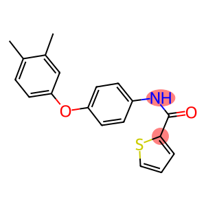 N-[4-(3,4-dimethylphenoxy)phenyl]-2-thiophenecarboxamide