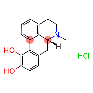 6A-beta-Noraporphine-10,11-diol, 6-methyl-, hydrochloride