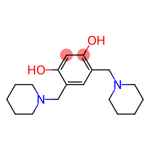 1,3-Benzenediol,4,6-bis(1-piperidinylmethyl)-