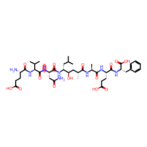 glu-val-asn-[(2r,4s,5s)-5-amino-4-hydroxy-2,7-dimethyloctanoyl]-ala-glu-phe