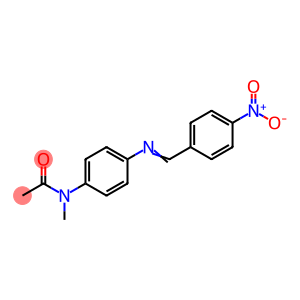 Acetamide, N-methyl-N-[4-[[(4-nitrophenyl)methylene]amino]phenyl]-