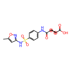 (E)-4-(4-{[(5-methyl-3-isoxazolyl)amino]sulfonyl}anilino)-4-oxo-2-butenoic acid