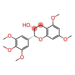 (2R)-3,4-Dihydro-5,7-dimethoxy-2α-(3,4,5-trimethoxyphenyl)-2H-1-benzopyran-3α-ol