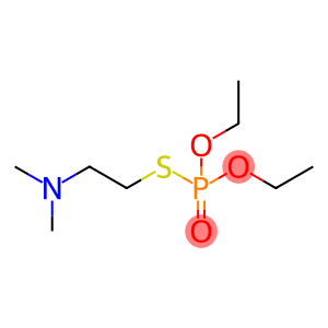 THIOPHOSPHORIC ACID O,O'-DIETHYL ESTER-S-(2-DIMETHYLAMINO-ETHYL ESTER)