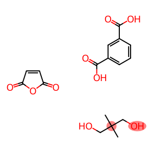 2,2-Dimethyl-1,3-propanediol, butenedioic anhydride, isophthalic acid polymer