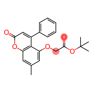 tert-butyl [(7-methyl-2-oxo-4-phenyl-2H-chromen-5-yl)oxy]acetate