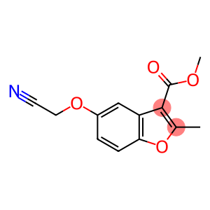 methyl 5-(cyanomethoxy)-2-methylbenzofuran-3-carboxylate