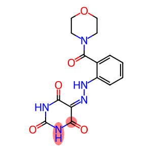 5-{2-[2-(morpholin-4-ylcarbonyl)phenyl]hydrazinylidene}pyrimidine-2,4,6(1H,3H,5H)-trione