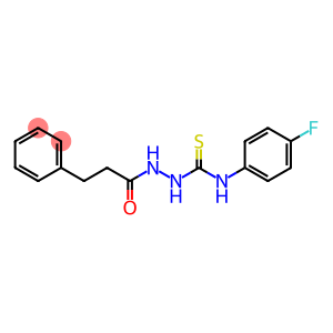 N-(4-fluorophenyl)-2-(3-phenylpropanoyl)hydrazinecarbothioamide