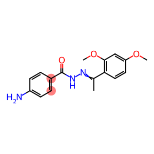 4-amino-N'-[1-(2,4-dimethoxyphenyl)ethylidene]benzohydrazide