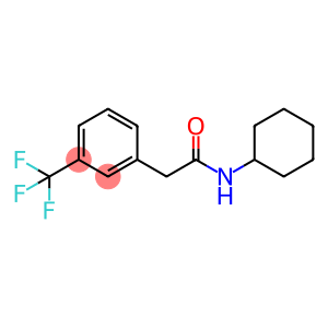 N-cyclohexyl-2-[3-(trifluoromethyl)phenyl]acetamide