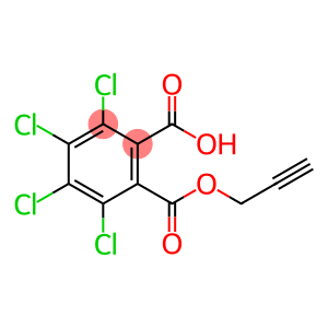 2,3,4,5-tetrachloro-6-[(2-propynyloxy)carbonyl]benzoic acid